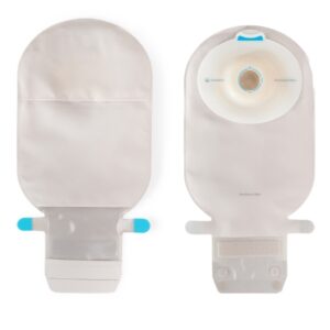 Ostomy Pouch SenSura Mio Convex One-Piece System 11 Inch Length, Maxi Convex Light, Pre-Cut 1-1/8 Inch Stoma Drainable