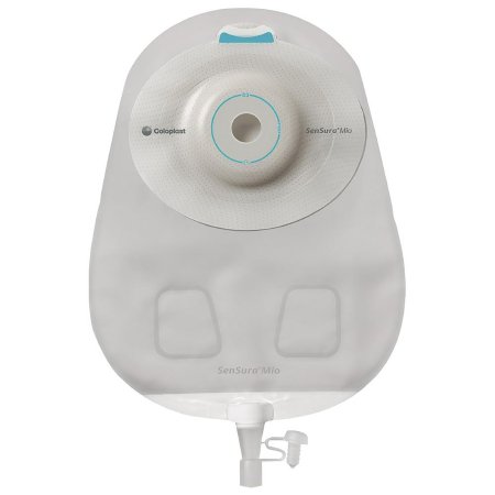 Urostomy Pouch SenSura Mio Convex One-Piece System 10-1/2 Inch Length, Maxi Convex Light, Pre-Cut 1 Inch Stoma Drainable