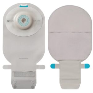 Ostomy Pouch SenSura Mio Convex One-Piece System 11 Inch Length, Maxi Convex Light, Pre-Cut 1-3/8 Inch Stoma Drainable