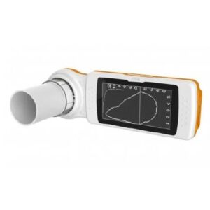 Spirometer with Oximeter Spirodoc Touch Screen Display Disposable Mouthpiece