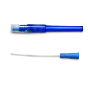 Urethral Catheter Cure Twist Straight Tip Lubricated PVC 8 Fr. 6 Inch