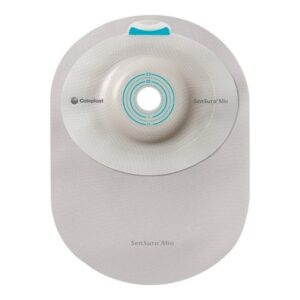 Ostomy Pouch SenSura Mio Convex One-Piece System 8-1/4 Inch Length, Maxi Convex Light, Trim to Fit 5/8 to 1-5/16 Inch Stoma Closed End