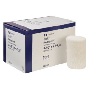 Fluff Bandage Roll Kerlix 4-1/2 Inch X 4-1/10 Yard 6-Ply NonSterile 12 per Pack