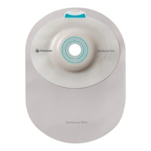 Ostomy Pouch SenSura Mio Convex One-Piece System 8-1/4 Inch Length, Maxi Soft Convex, Trim to Fit 5/8 to 1-5/16 Inch Stoma Closed End