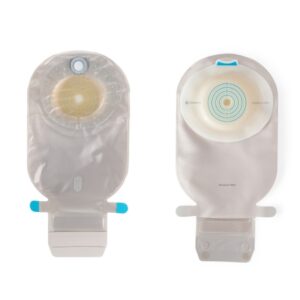 Ostomy Pouch SenSura Mio Convex One-Piece System 11 Inch Length, Maxi Convex Light, Pre-Cut 13/16 Inch Stoma Drainable