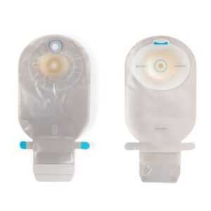 Ostomy Pouch SenSura Mio Convex One-Piece System 11 Inch Length, Maxi Deep Convex, Trim to Fit 3/8 to 7/8 Inch Stoma Drainable