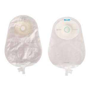 Urostomy Pouch SenSura Mio Convex One-Piece System 10-1/2 Inch Length, Maxi Convex Light, Pre-Cut 13/16 Inch Stoma Drainable