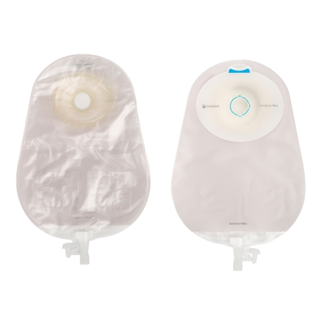 Urostomy Pouch SenSura Mio Convex One-Piece System 10-1/2 Inch Length, Maxi Convex Light, Pre-Cut 13/16 Inch Stoma Drainable