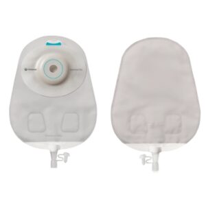 Urostomy Pouch SenSura Mio Convex One-Piece System 10-1/2 Inch Length, Maxi Deep Convex, Trim to Fit 3/8 to 1-11/16 Inch Stoma Drainable