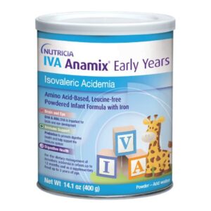 Infant Formula IVA Anamix Early Years Unflavored 14.1 oz. Can Powder Amino Acid Isovaleric Acidemia (IVA)