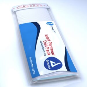 Instant Cold Pack Dynarex Perineal One Size Fits Most 4-1/2 X 12 Inch Plastic / Calcium Ammonium Nitrate / Water Disposable