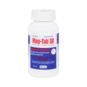 Mineral Supplement Mag-Tab SR Magnesium 84 mg Strength Tablet 100 per Pack