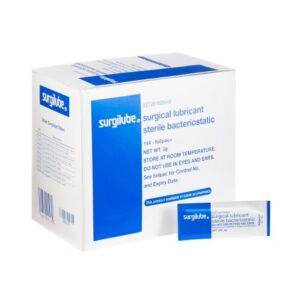 Lubricating Jelly – Carbomer free Surgilube 3 Gram Individual Packet Sterile