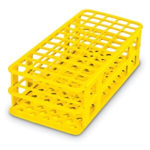 Blood Collection Tube Test Tube Rack 60 Place 16 mm Tube Size Blue 2-4/5 X 4-1/8 X 9-3/5 Inch