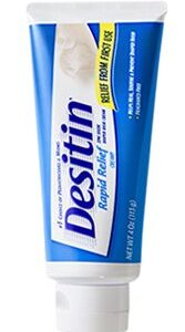 Diaper Rash Treatment Desitin 4 oz. Tube Scented Cream