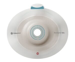 Ostomy Barrier SenSura Mio Flex Precut, Standard Wear Elastic Adhesive 50 mm Flange Red Code System 31 mm Opening
