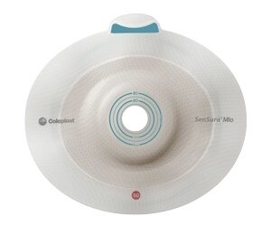 Ostomy Barrier SenSura Mio Flex Precut, Standard Wear Elastic Adhesive 50 mm Flange Red Code System 35 mm Opening