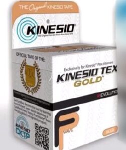 Kinesiology Tape Kinesio Tex Gold FP Beige 2 Inch X 4 Yard Cotton NonSterile