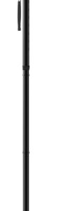 Folding Cane HurryCane Freedom Edition Aluminum 30-1/2 to 37-1/2 Inch Height Black