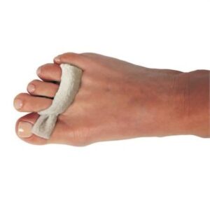 Hammer Toe Cushion ToeSnug Adjustable Hammer Toe Wrap Medium Pull-On Size 7 to 10 Foot