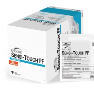 Surgical Glove ENCORE Sensi-Touch PF Size 6.5 Sterile Latex Standard Cuff Length Micro-Textured Natural Chemo Tested