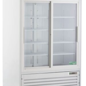 Upright Refrigerator ABS Laboratory Use 47 cu.ft. 2 Sliding Glass Doors Cycle Defrost