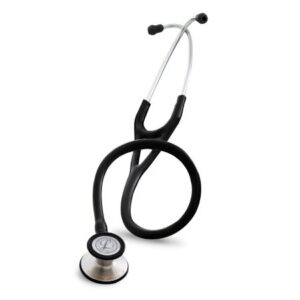 Cardiology Stethoscope 3M Littmann Cardiology IV Black 1-Tube 27 Inch Tube Convertible Chestpiece