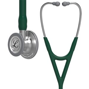 Cardiology Stethoscope 3M Littmann Cardiology IV Green 1-Tube 22 Inch Tube Convertible Chestpiece