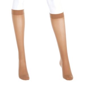 Compression Stocking Medi Assure Knee High Medium Beige Closed Toe