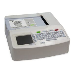 Electrocardiograph McKesson LUMEON and Burdick AC Power / Battery Operated LCD Display Resting