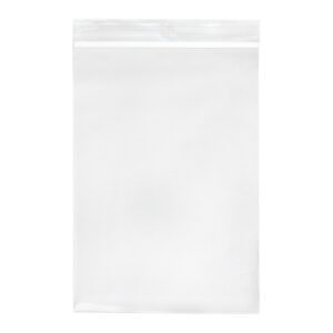 Reclosable Bag Reloc-Zippit 6 X 9 Inch LDPE Clear Zipper Closure