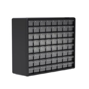 Storage Cabinet Wall Mount Plastic 64 Drawers