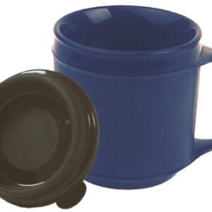 Insulated Drinking Cup FabLife 8 oz. Blue Plastic Reusable