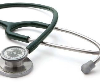 Clinician Stethoscope Adscope 608 Green 1-Tube 22 Inch Tube Convertible Chestpiece
