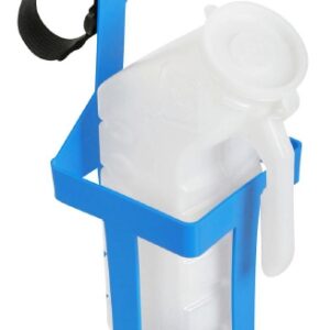 Urinal Holder PLG Hook and Loop Straps, Plastic, Blue