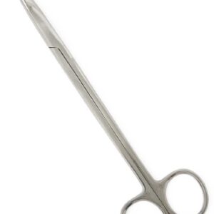 Dissecting Scissors Centurion Metzenbaum 7 Inch Length Floor Grade Stainless Steel Sterile Finger Ring Handle Straight Blunt Tip / Blunt Tip
