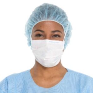 Surgical Mask FluidShield ASTM Level 2 Tie Closure One Size Fits Most