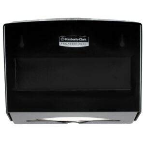 Paper Towel Dispenser K-C PROFESSIONAL SCOTTFOLD Smoke Plastic Manual Pull Wall Mount