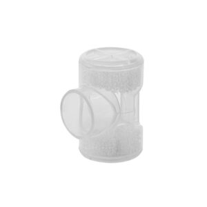 Heat and Moisture Exchanger with Filter-Trach ThermoFlo Trach Basic 23.4 mg @ Vt 500 mL 40 Pa @ 30 L/min