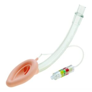 Straight Laryngeal Mask LMA Unique (Silicone Cuff) Size 5 40 mL Cuff Silicone Single Patient Use Sterile