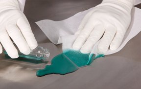 Cleanroom Wipe SterileSorb ISO Class 5 25 Count Double Bag 9 X 9 Inch Sterile Disposable