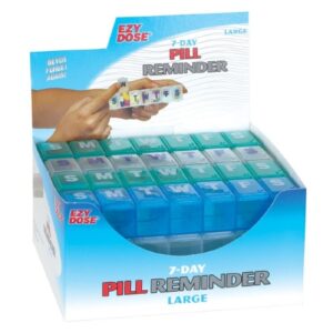 Pill Organizer Display Pack Ezy Dose Classic Weekly Large 7 Day