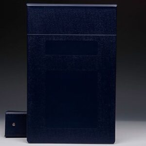 Binder Titan 3 Ring Navy Blue 400 Sheets Top Opening