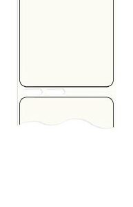 Blank Label DYMO Printer Label White Thermal 1 X 2-1/8 Inch
