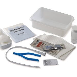 Intermittent Catheter Tray Curity Open System 14 Fr. Without Balloon Vinyl