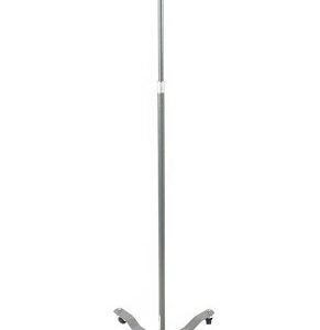 IV Stand 2 Hooks 4 Legs with Casters