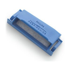 CPAP Filter Respironics Foam / Pollen Reusable 1 per Pack Blue / White With Frame