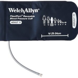 Reusable Blood Pressure Cuff FlexiPort 25 to 34 cm Arm Nylon Cuff Adult Cuff