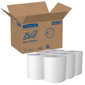 Paper Towel Scott Essential Hardwound Roll 8 Inch X 950 Foot