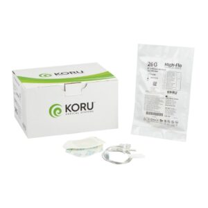 Sub-Q Infusion Set HIgH-Flo2 2 X 26 Gauge 9 mm 20 Inch Tubing Without Port